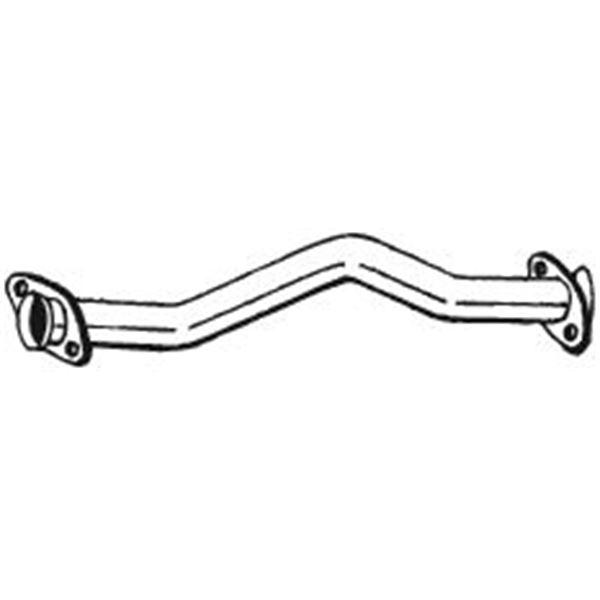 1 tuyau d'échappement Bosal 738153