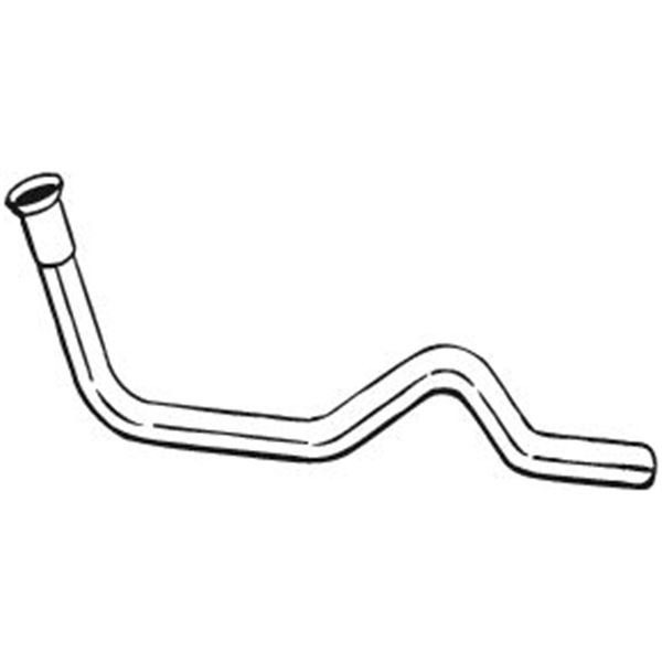 1 tuyau d'échappement Bosal 785407