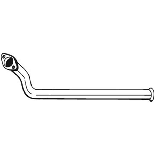 1 tuyau d'échappement Bosal 819059