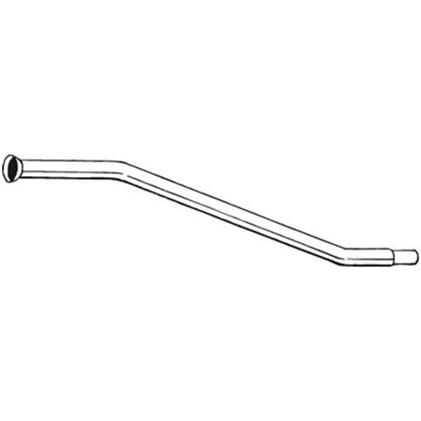 1 tuyau d'échappement Bosal 835033