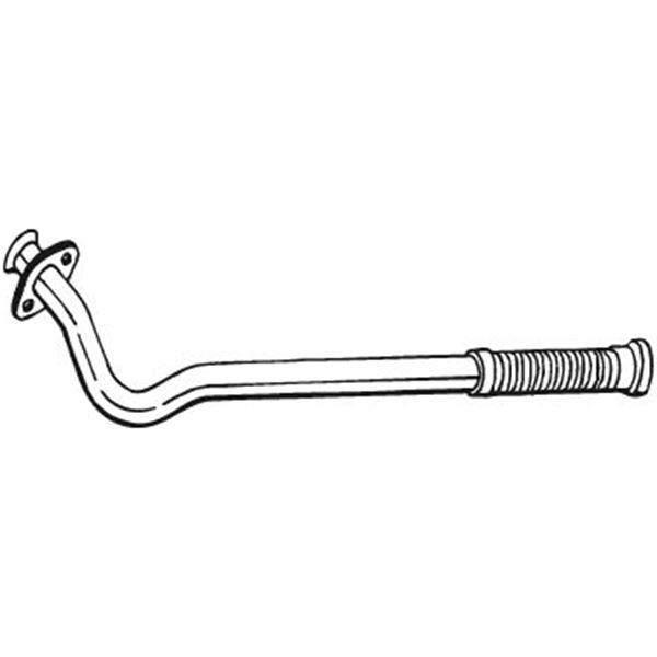 1 tuyau d'échappement Bosal 840159