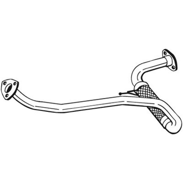 1 tuyau d'échappement Bosal 851903