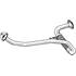 1 tuyau d'échappement Bosal 851903