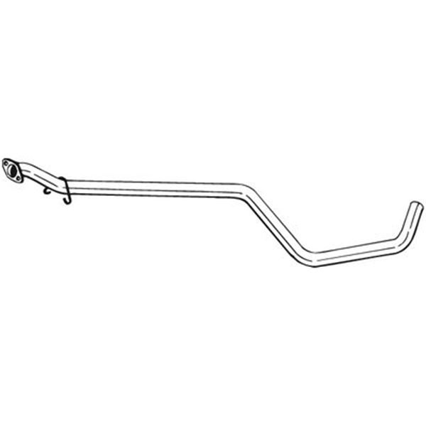 1 tuyau d'échappement Bosal 880237
