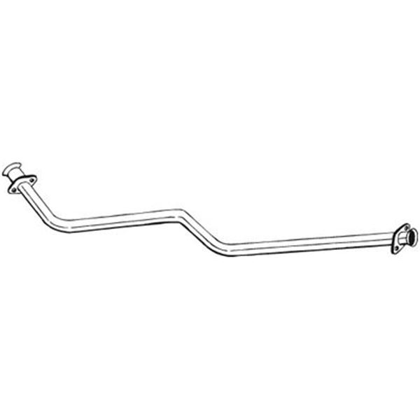1 tuyau d'échappement Bosal 884163