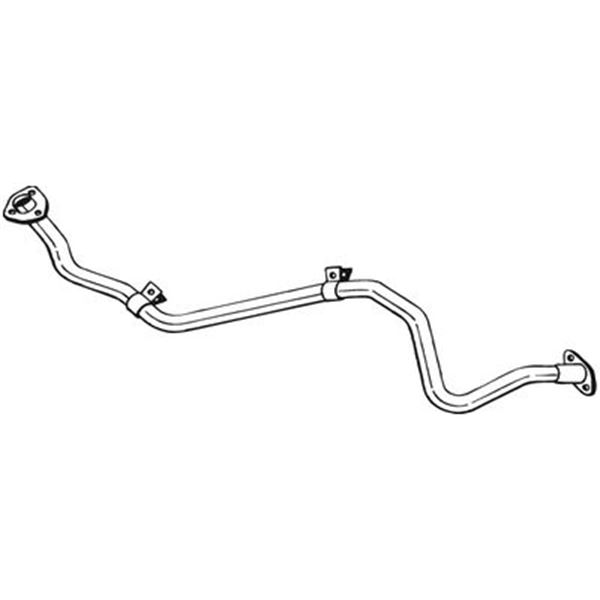 1 tuyau d'échappement Bosal 888411