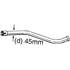 1 tuyau d'échappement Bosal 889143