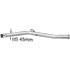 1 tuyau d'échappement Bosal 889165