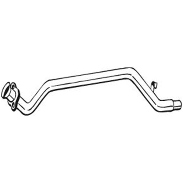 1 tuyau d'échappement Bosal 889957