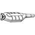1 catalyseur Bosal 099067