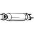 1 catalyseur Bosal 099758
