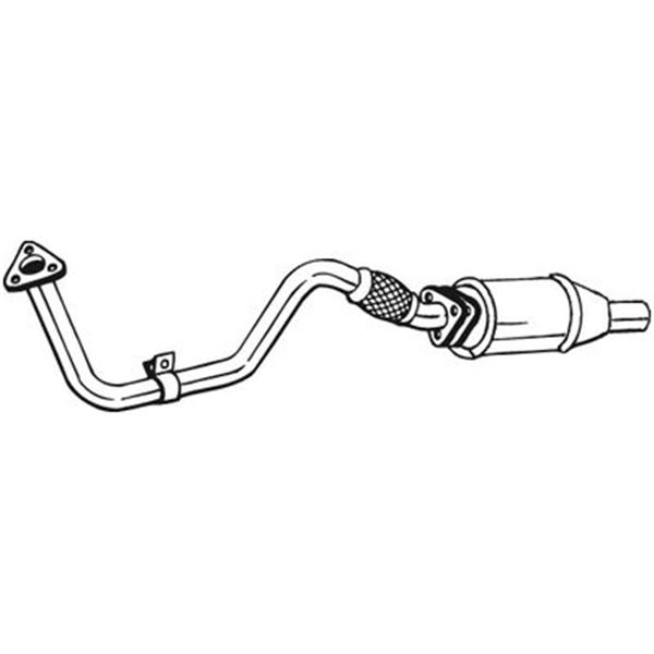 1 catalyseur Bosal 099834