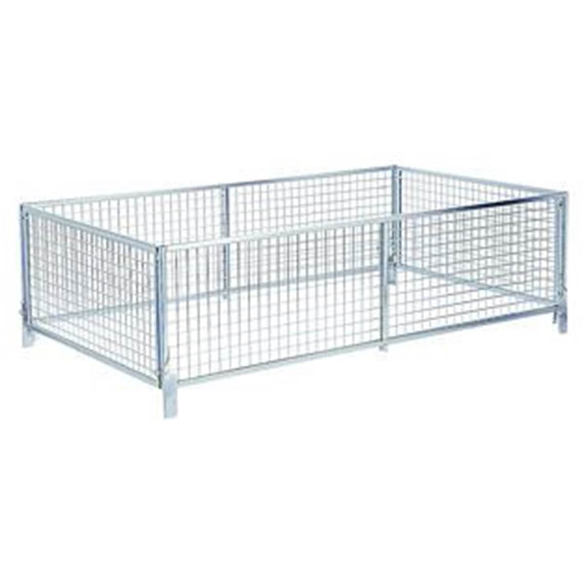 Réhausses Ridelles Grillagées Pour Remorques Erdé 213/213 Freinée Et Feu Vert Bj2.11