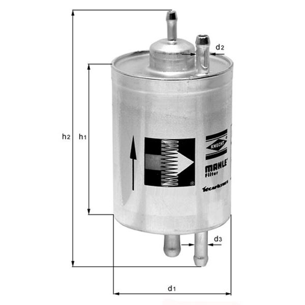 Filtre à essence KL87 Knecht
