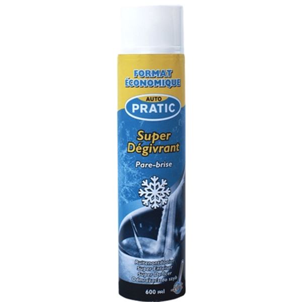 Dégivrant aérosol 600 ml Autopratic