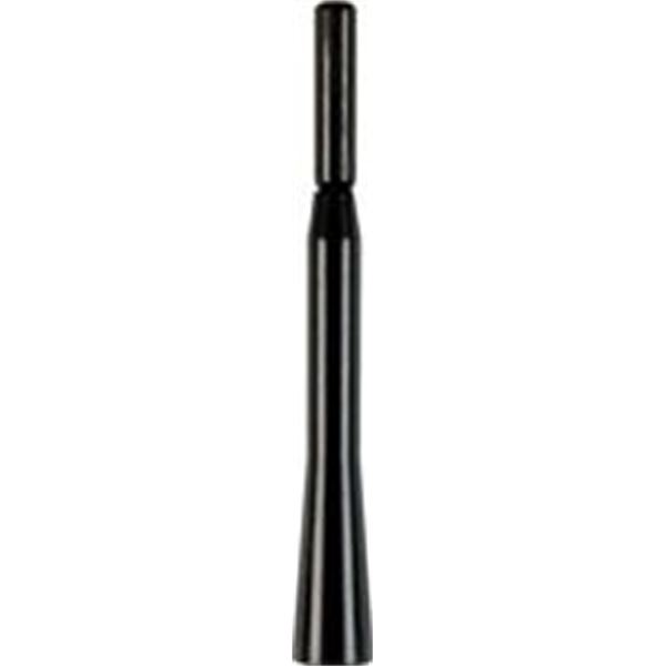 Antenne radio aluminium noire 11 cm