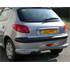Sticker voiture flammes chromées Cadox 120 x 300 mm
