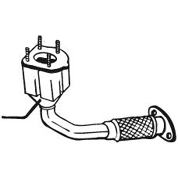 1 catalyseur Bosal 099027