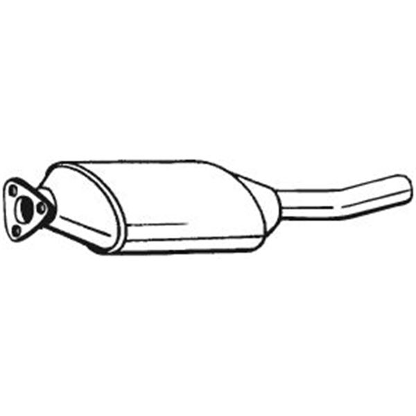 1 catalyseur Bosal 099342