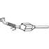 1 catalyseur Bosal 099968