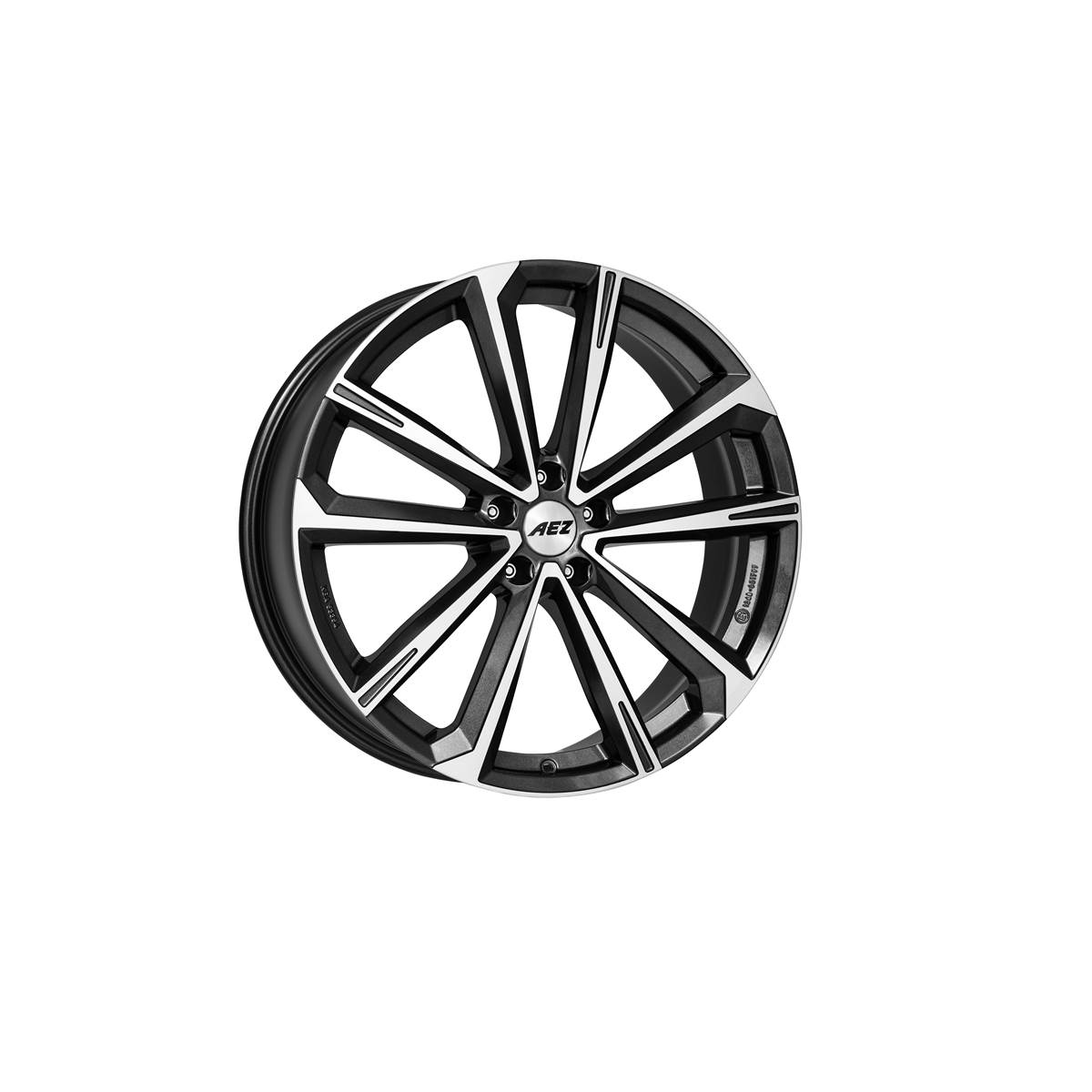 Jante Aluminium Aez 19 Pouces Gunmetal / Face Miroir