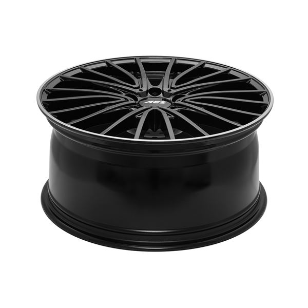 Jante aluminium Aez 19 pouces Noir / Bord Poli