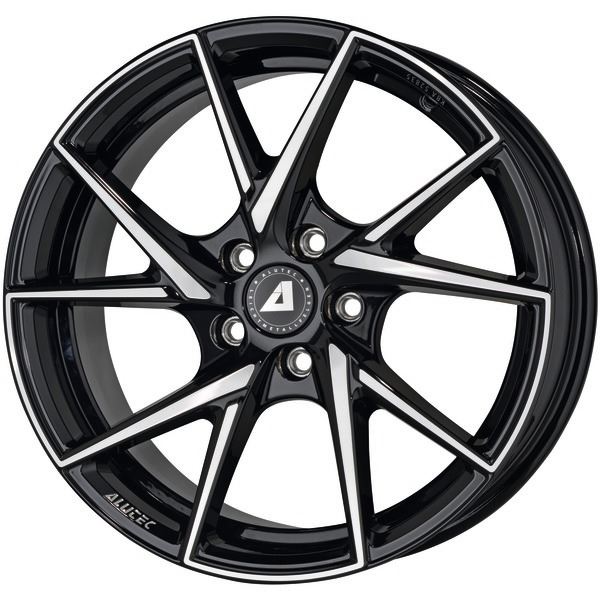 Jante aluminium Alutec 18 pouces Noir Poli