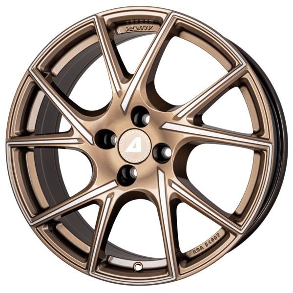 Jante aluminium Alutec 17 pouces Bronze Poli