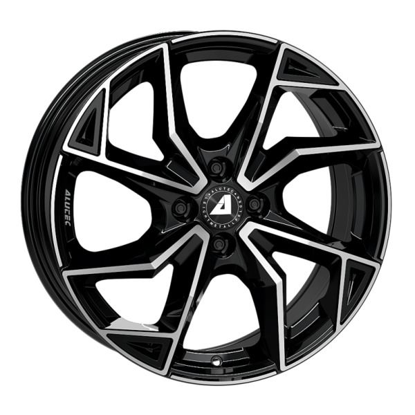 Jante aluminium Alutec 18 pouces Noir Poli