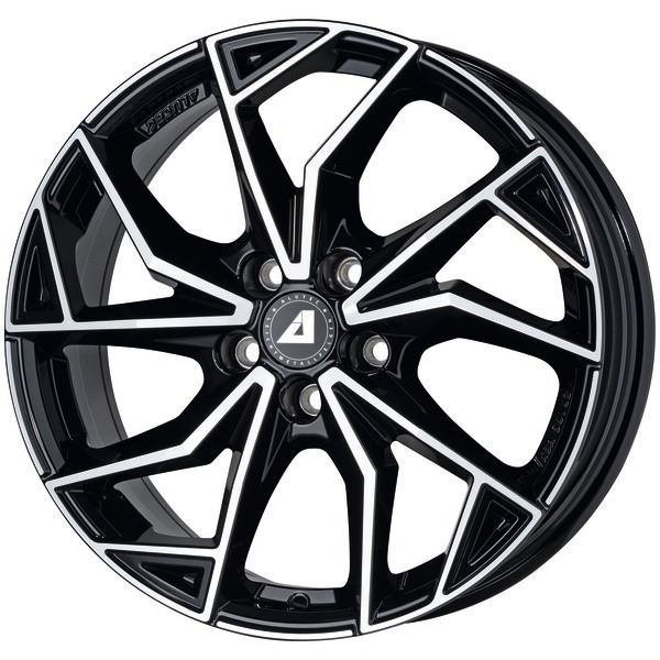 Jante aluminium Alutec 20 pouces Noir Poli