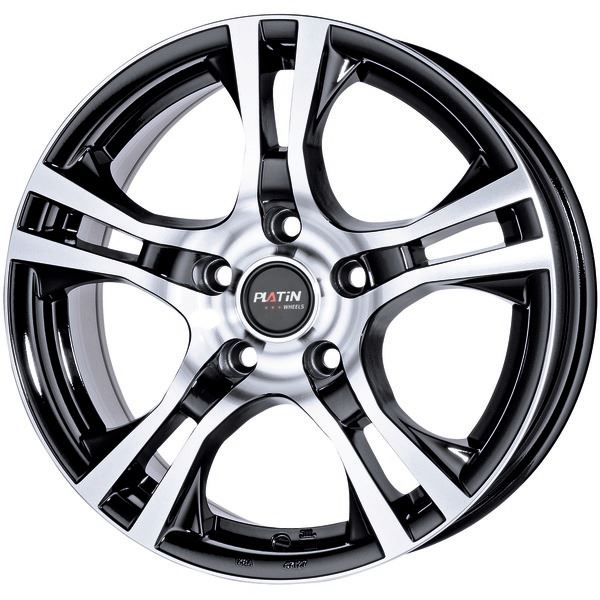 Jante aluminium Platin 16 pouces Noir Poli P 53
