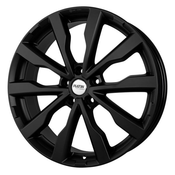 Jante aluminium Platin 17 pouces Noir Mat P 86