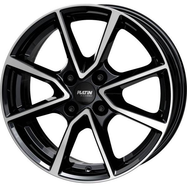Jante aluminium Platin 16 pouces Noir Poli P 95
