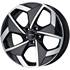 Jante aluminium Platin 19 pouces Noir Poli