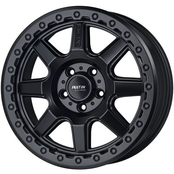 Jante aluminium Platin 18 pouces Noir Mat P 111