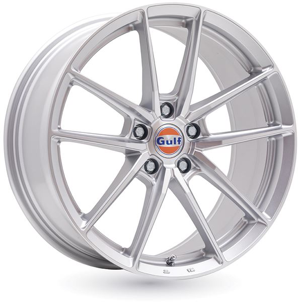 Jante aluminium Gulf 19 pouces Argent Satin Face Polie Gt-3