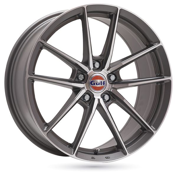 Jante aluminium Gulf 19 pouces Gris Satin Face Polie Gt-3
