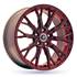 Jante aluminium Infiny 18 pouces Rouge Anodise Spike