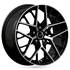 Jante aluminium Infiny 19 pouces Noir Face Polie