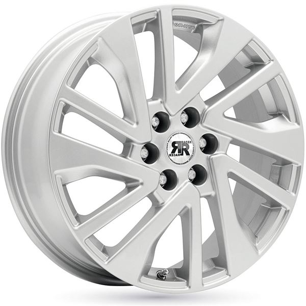 Jante aluminium Racer 18 pouces Argent R-01