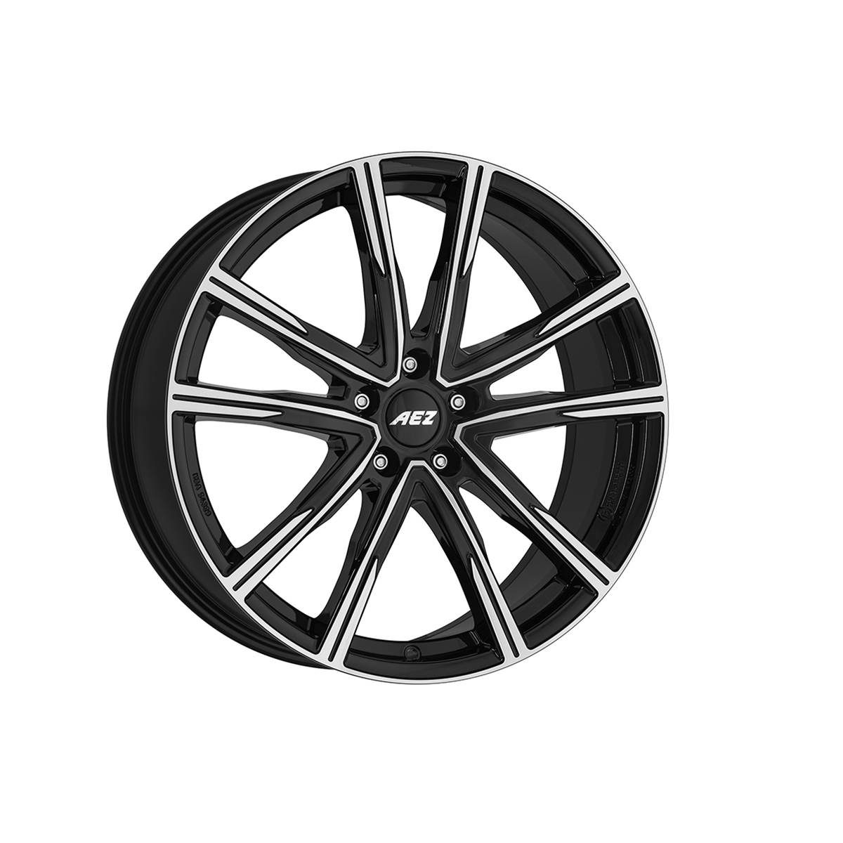 Jante Aluminium Aez 19 Pouces Noir / Face Miroir