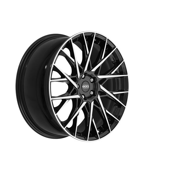 Jante aluminium Dotz 19 pouces Noir Leipzig Black