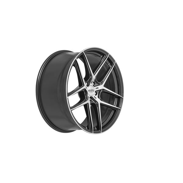 Jante aluminium Dotz 21 pouces Noir Kg Black