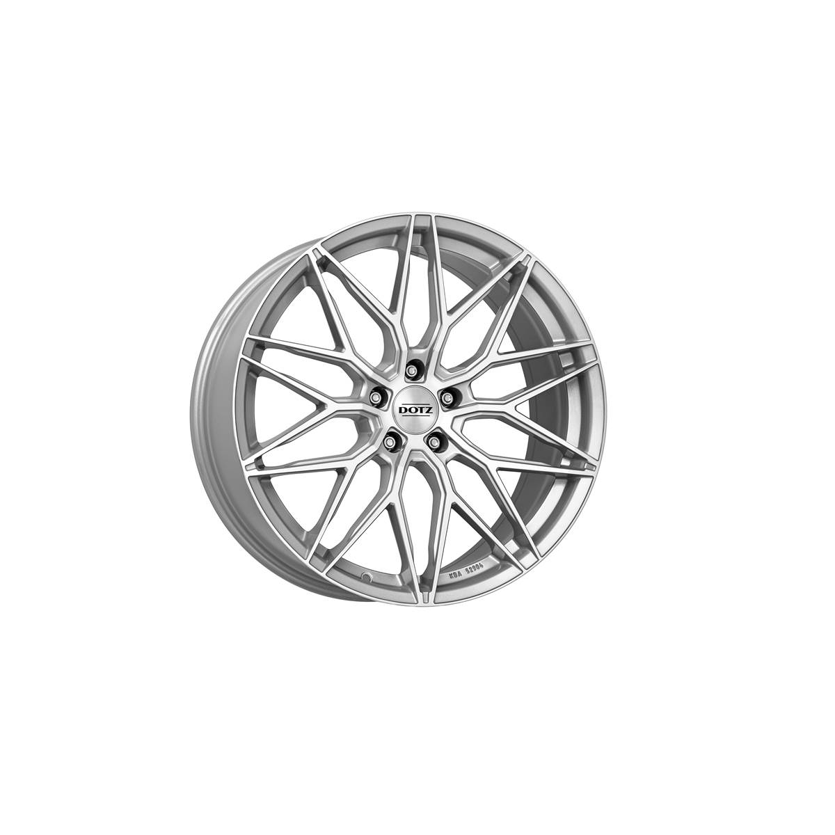 Jante Aluminium Dotz 18 Pouces Silver / Bord Poli