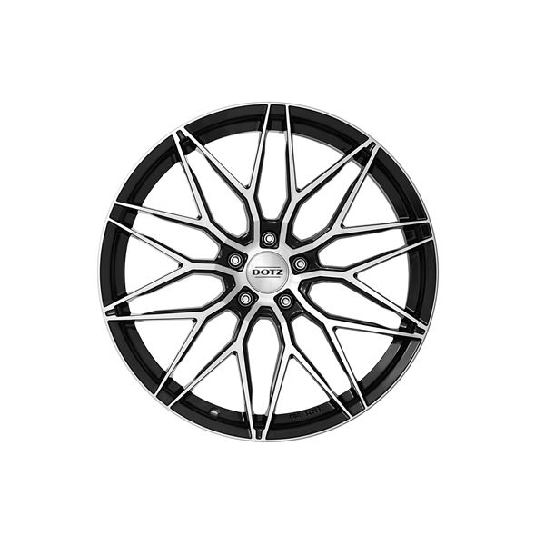 Jante aluminium Dotz 19 pouces Noir Face Miroir Suzuka Dark