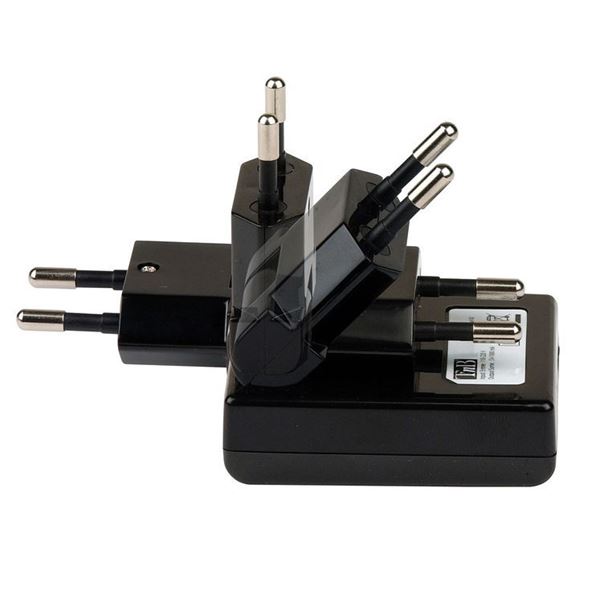 Chargeur secteur USB pliable T'NB