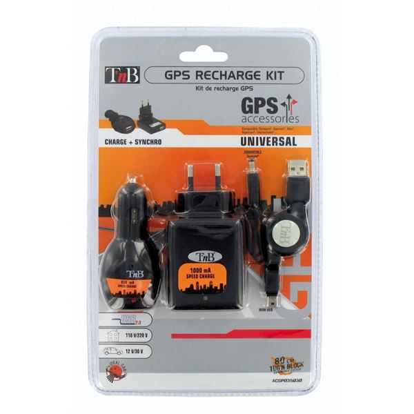 Kit recharge GPS T'nB universel