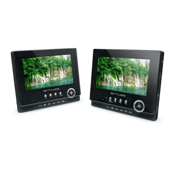 Pack vidéo 2 écrans 7 pouces Muse M-750 CV