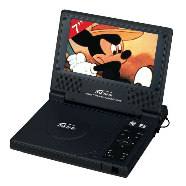 Lecteur DVD portable Takara DIV 72