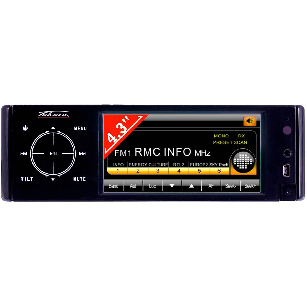 Autoradio Takara Cdv1140